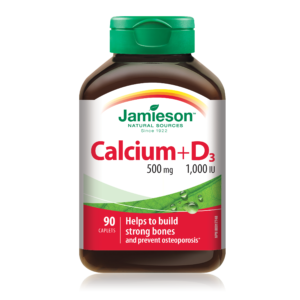 Kalcijs ar D3 vitamīnu / Calcium + D3 1000IU (90 tabletes)