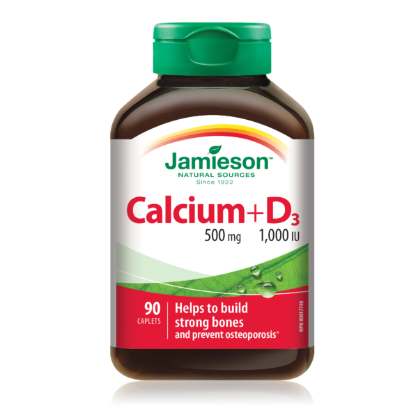 Kalcijs ar D3 vitamīnu / Calcium + D3 1000IU (90 tabletes)