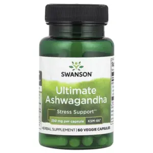 Ašvaganda / Ultimate Ashwagandha KSM-66 (60 kapsulas)