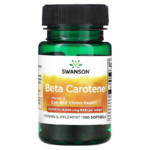 A vitamīns / Beta karotīns / Beta Carotene - 100 kapsulas