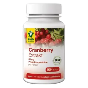 Dzērveņu ekstrakts / Cranberry extract (90 kapsulas)