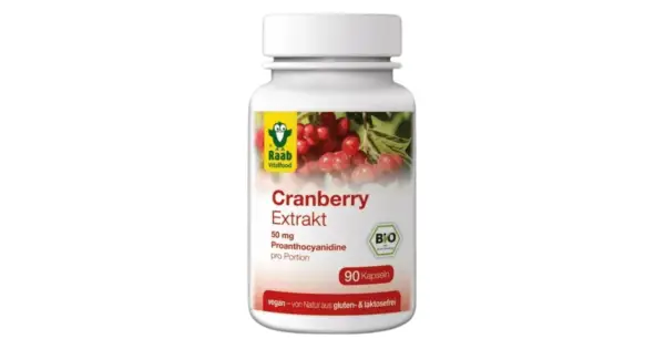Dzērveņu ekstrakts / Cranberry extract (90 kapsulas)