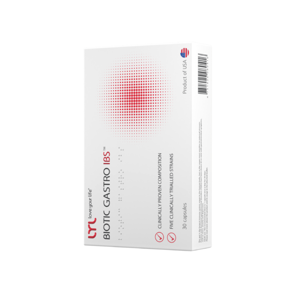 Probiotiskās baktērijas / BIOTIC GASTRO IBS™ (30 kapsulas)