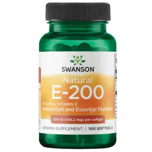 E vitamīns / Natural E-200 (100 kapsulas)