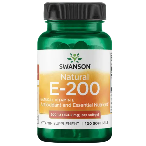 E vitamīns / Natural E-200 (100 kapsulas)