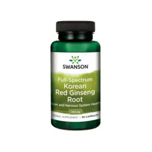 Korejas žeņšeņs / Korean Red Ginseng Root 400mg (90 kapsulas)