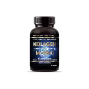 Zivju kolagēns / Marine Collagen + Hyaluron + Vitamin C (60 tabletes)