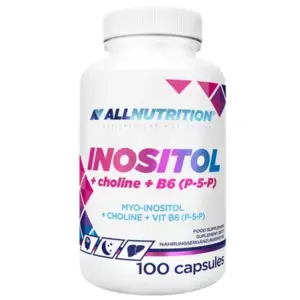 Inozitols, holīns, B6 / Inositol + Choline + B6 (100 kapsulas)
