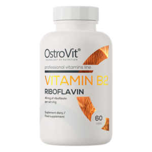 Riboflavīns / Vitamin B2 Riboflavin (60 kapsulas)