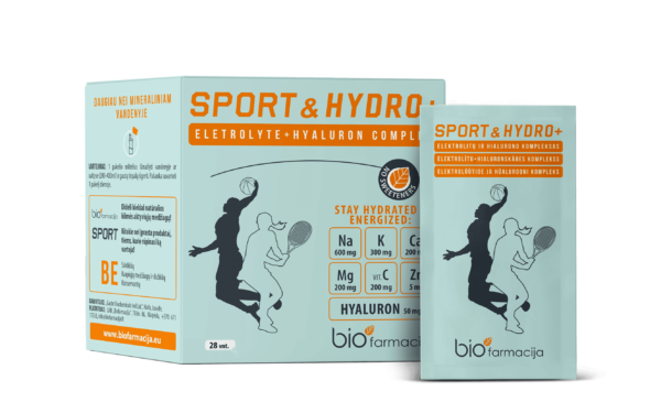 Elektrolīti / SPORT & HYDRO+ (28 paciņas)