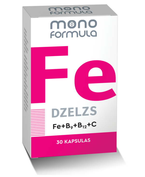 Dzelzs FE (30 kapsulas)