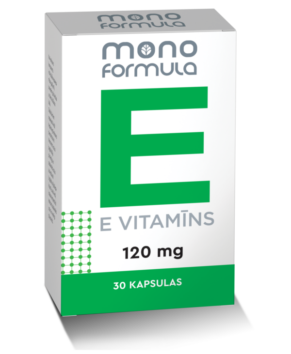E vitamīns (30 kapsulas)