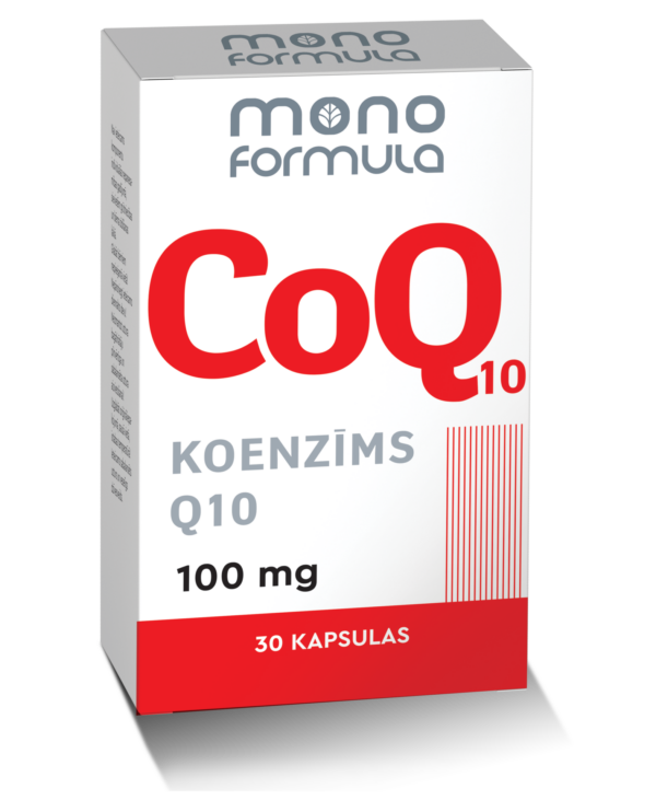 Koenzīms Q10 / CoQ10 (30 kapsulas)
