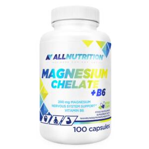 Magnija bisglicināts / Magnesium Chelate + B6 (100 kapsulas)
