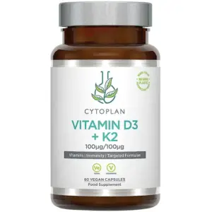 Vitamīns D3 + K2 (60 kapsulas)