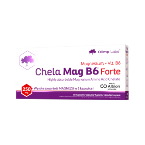 Magnija bisglicināts / Chela Mag B6 Forte CAPS (60 kapsulas)