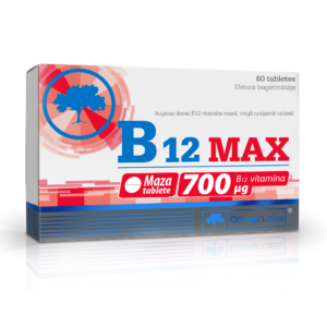 B12 vitamīns / B12 MAX (60 tabletes)