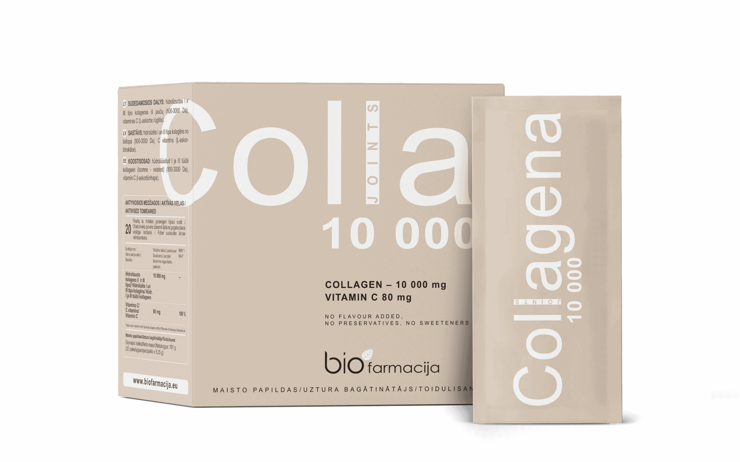 Kolagēns / Collagena JOINTS (20 paciņas)