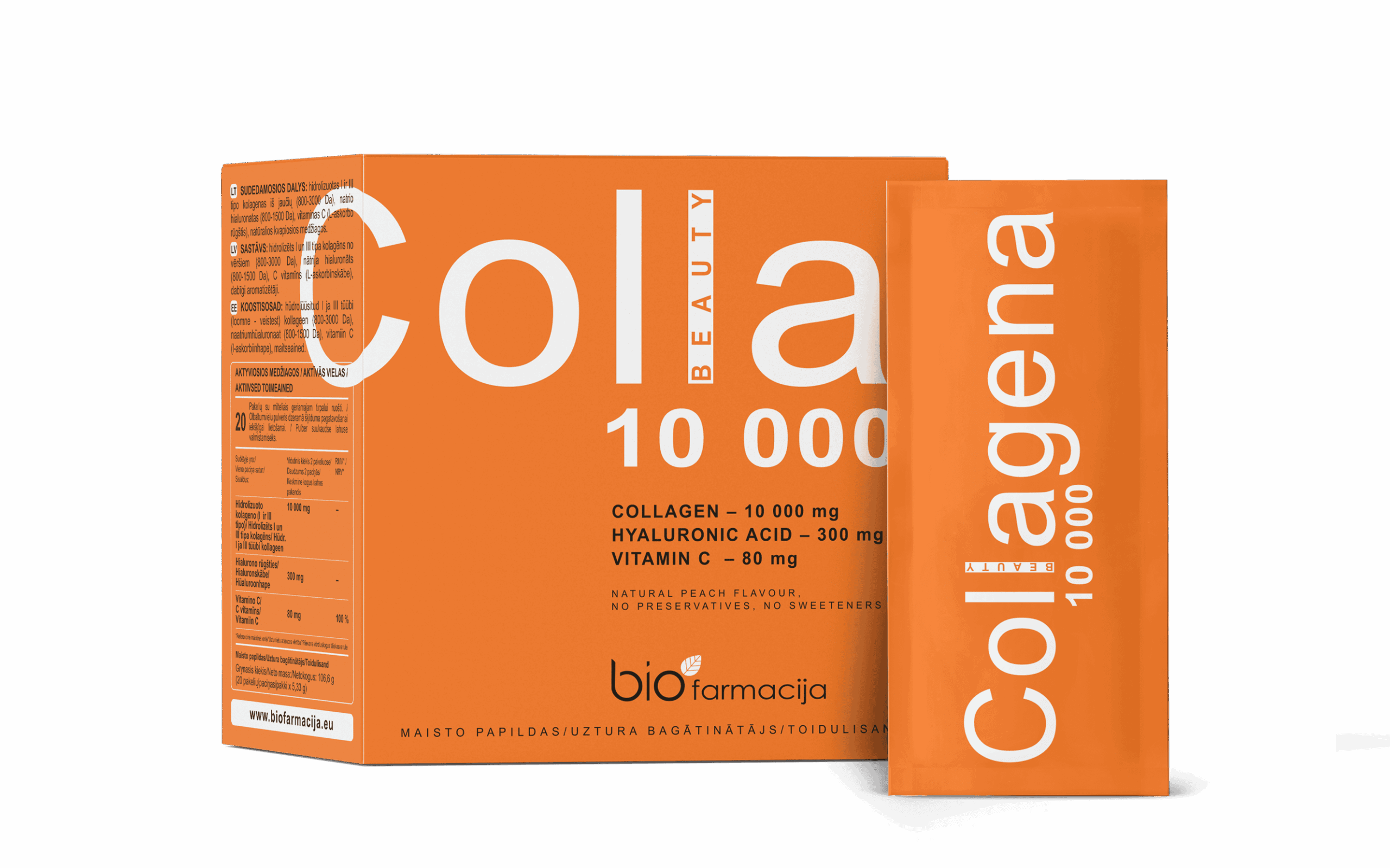 Kolagēns / Collagena BEAUTY (20 paciņas)