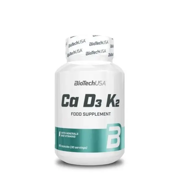 Kalcijs / Ca D3 K2 (90 kapsulas)