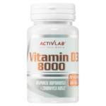 Vitamīns D3 8000 (200 tabletes) - 200 tabletes