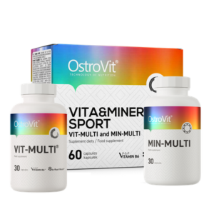 Multivitamīni / VITA&MINERALS Sport (30 + 30 kapsulas)