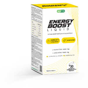 Enerģijai / Energy Boost Liquid (20 paciņas)