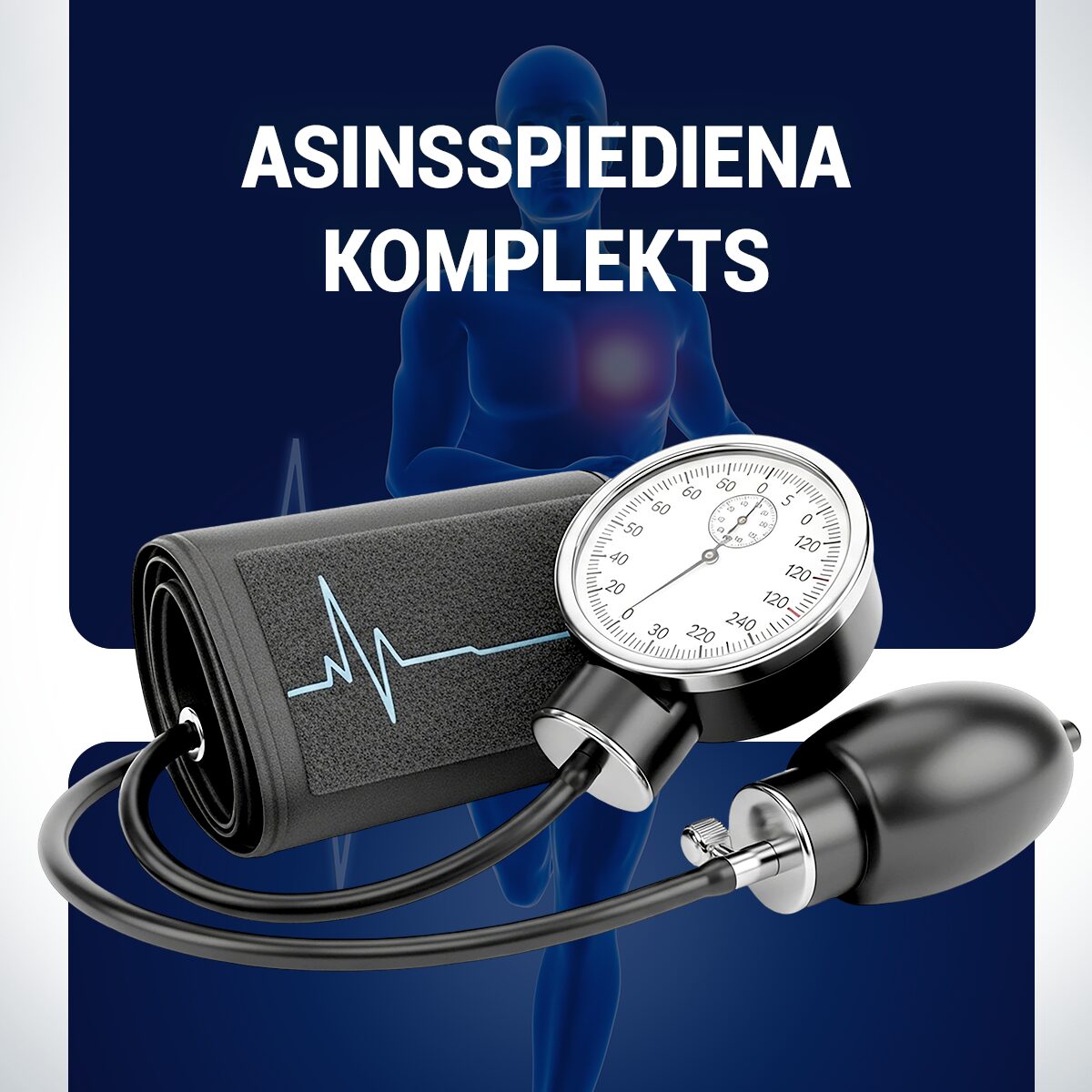 Asinsspiediena komplekts