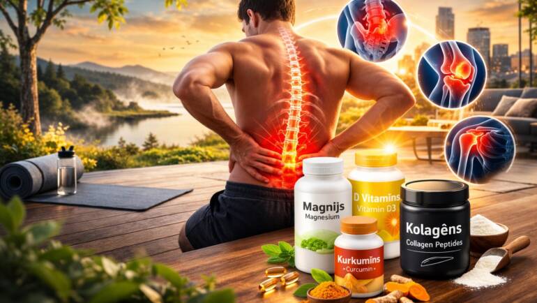 Muguras un jostas daļas sāpes, cēloņi un risinājumi