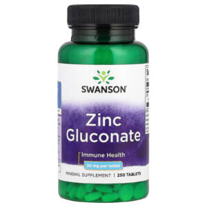 Cinks / Zinc gluconate (250 tabletes)