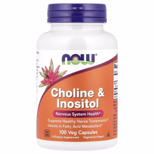 Holīns, Inozīts / Choline & Inositol (100 kapsulas)