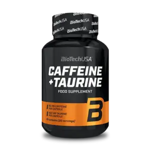 Kofeīns + Taurīns / Caffeine + Taurine (60 kapsulas)