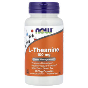 Teanīns / L-Theanine 100 mg (90 veģetārās kapsulas)