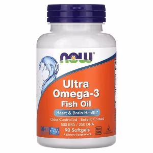 Zivju eļļa / Ultra Omega 3 Fish Oil (90 kapsulas)
