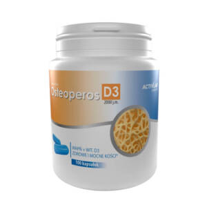 Kalcijs + D3 vitamīns / Osteoperos D3 2000 (100 kapsulas)
