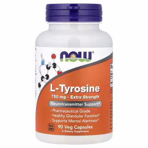 L-tirozīns / Tyrosine 750mg (90 kapsulas)