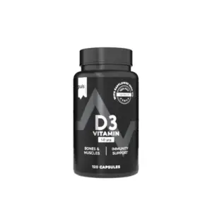 Vitamīns D3 / Vitamin D3 2000 IU (120 kapsulas)