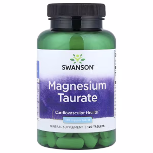 Magnija Taurāts / Magnesium Taurate (120 tabletes)