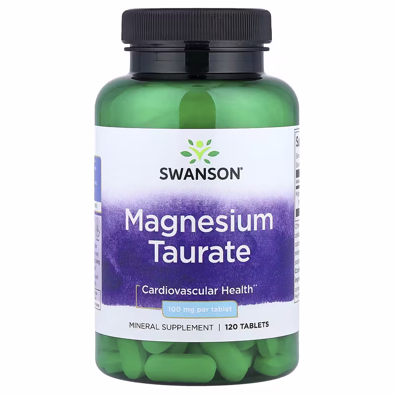 Magnija Taurāts / Magnesium Taurate (120 tabletes)