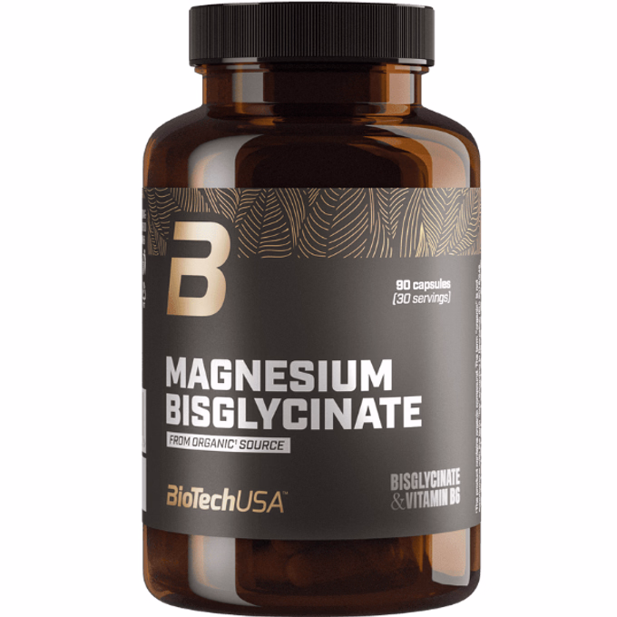 Magnija bisglicināts / Magnesium Bisglycinate (90 kapsulas)