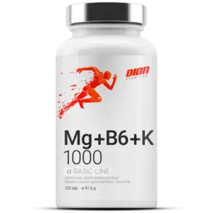 Magnijs, B6 un Kālijs / Mg + B6 + K (120 tabletes)