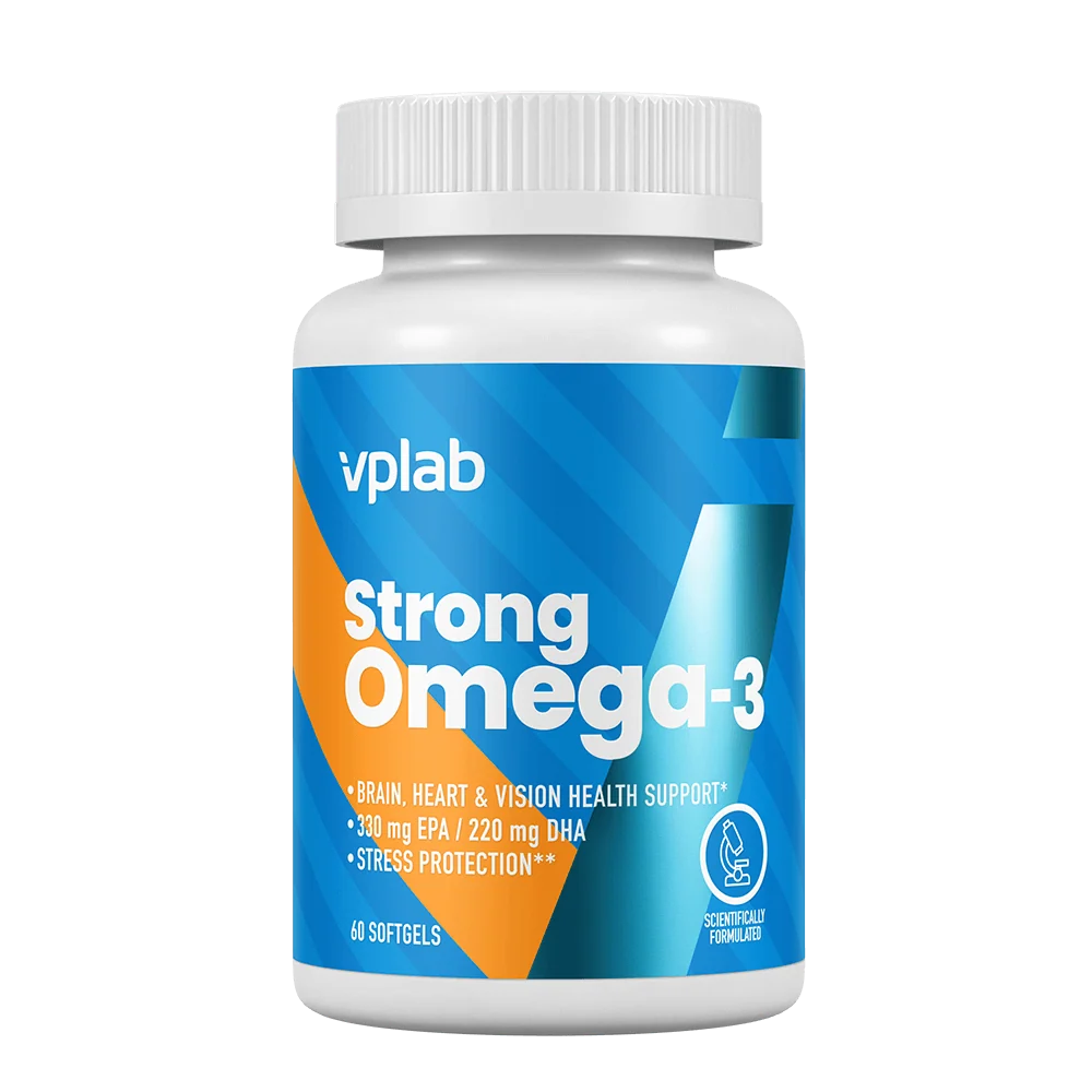 Zivju eļļa / STRONG OMEGA 3 (60 kapsulas)